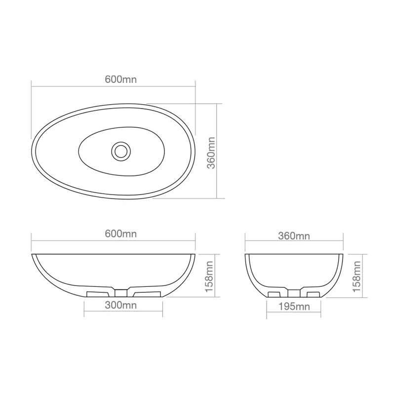 Z9035 Resin Basin