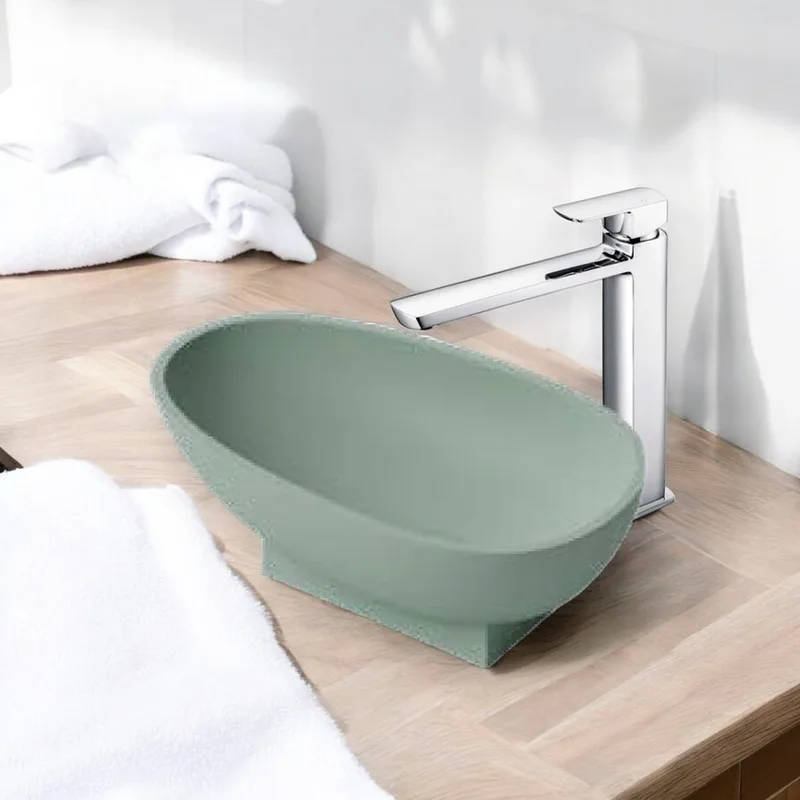 Z9055 Solid Surface Countertop Basin