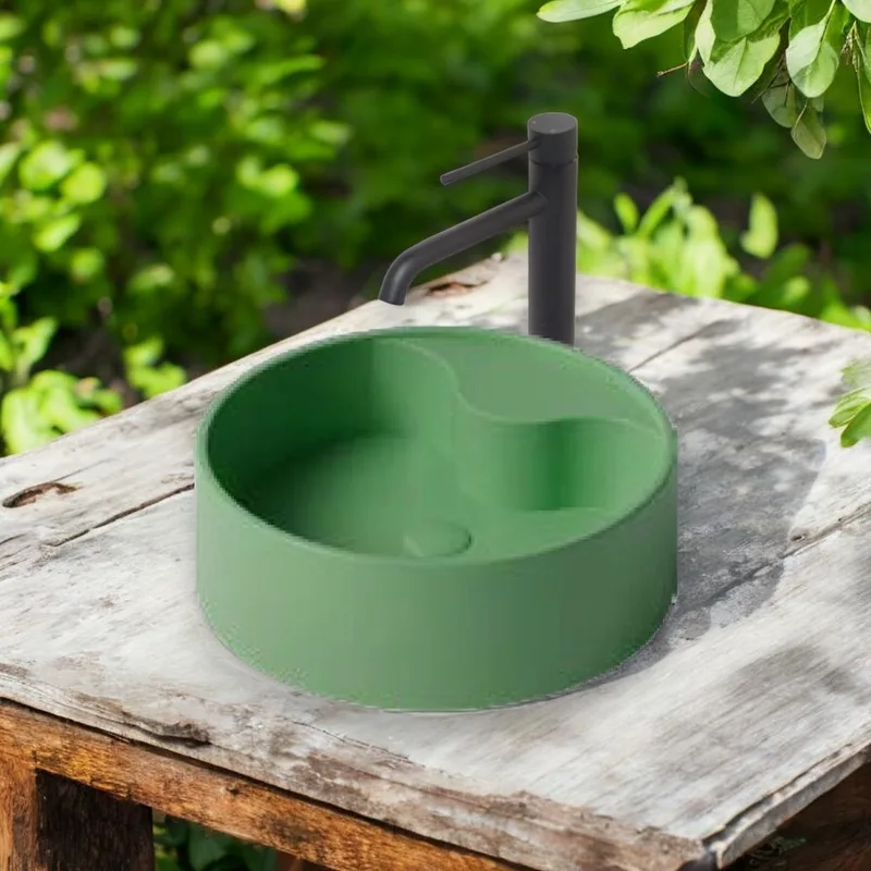Z9062 Solid Surface Countertop Basin