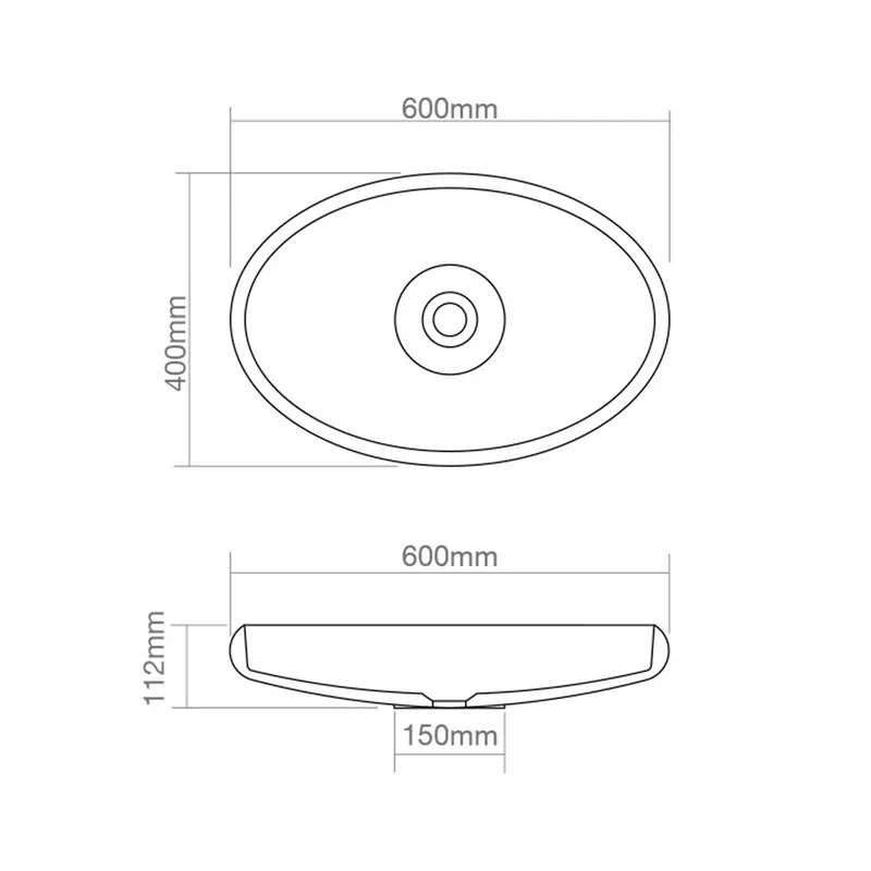 Z9088 Solid Surface Basin