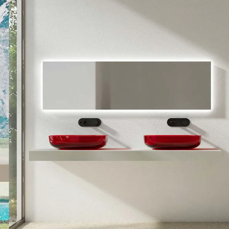 Z9094 Resin Countertop Basin Pomegranate