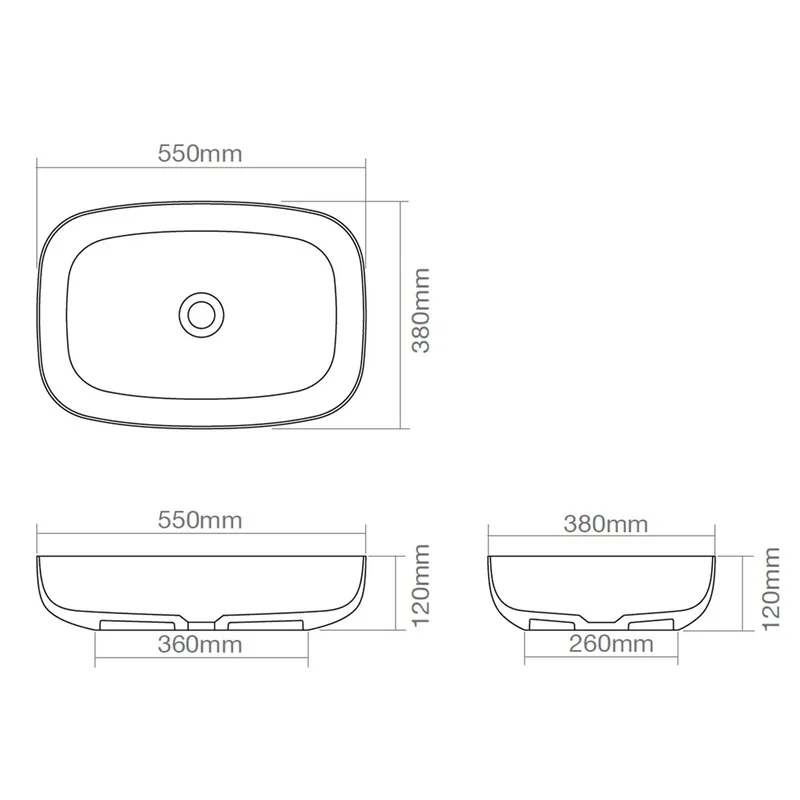 Z9094 Resin Countertop Basin Pomegranate