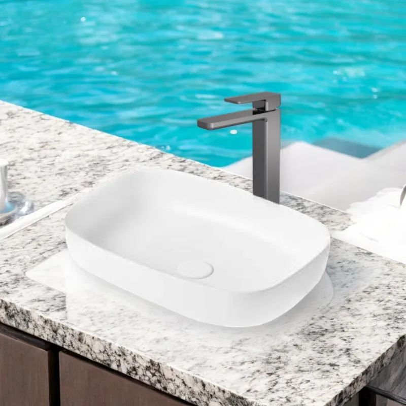 Z9094 Solid Surface Countertop Basin