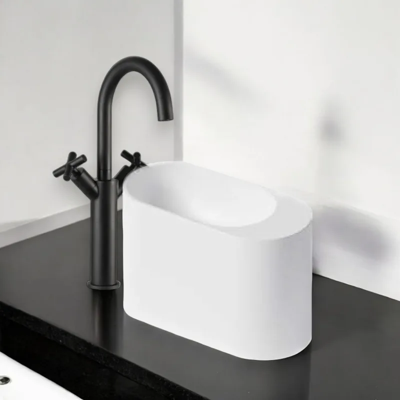 Z9095 Solid Surface Countertop Basin