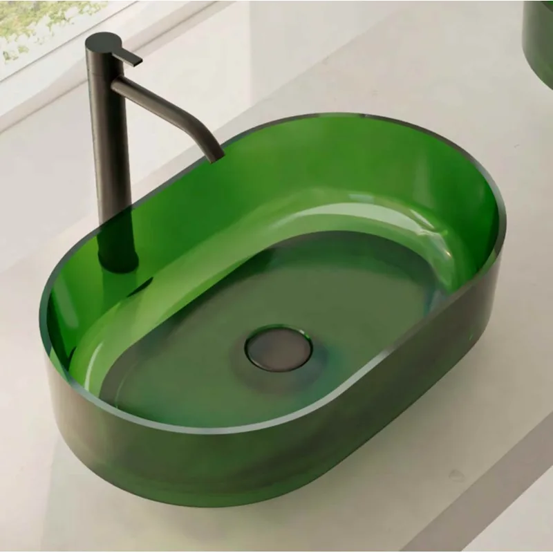 Z9097 Resin Basin Emerald