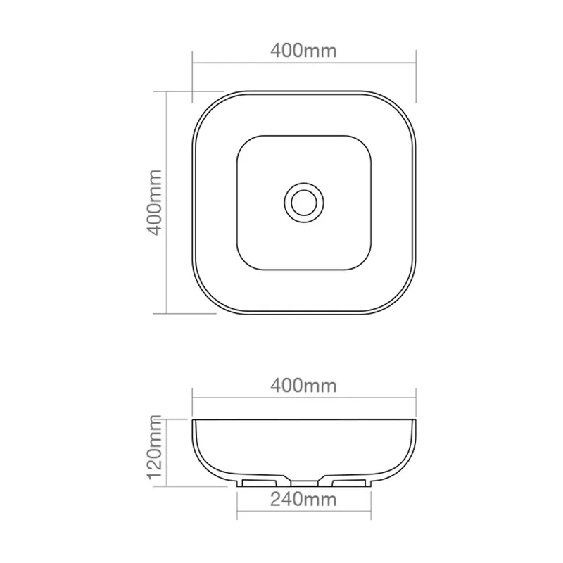 Z9102 Solid Surface Basin