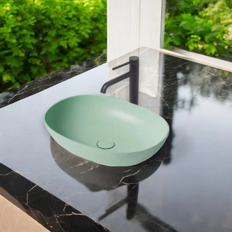 Z9105 Solid Surface Countertop Basin