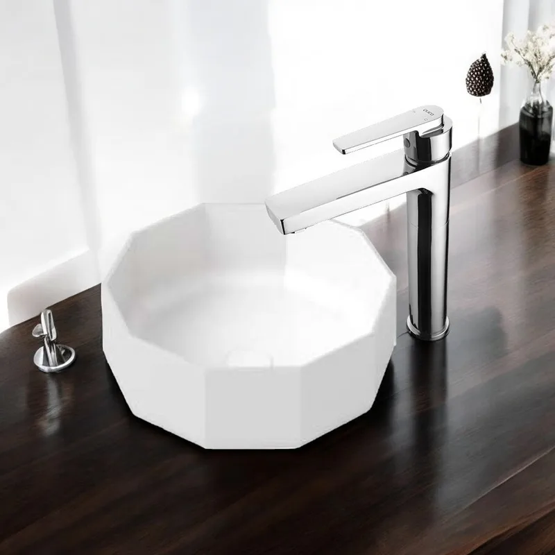 Z9109 Solid Surface Countertop Basin
