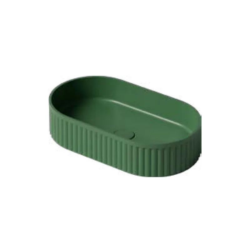 Z9804 Solid Surface Basin Blackish Green