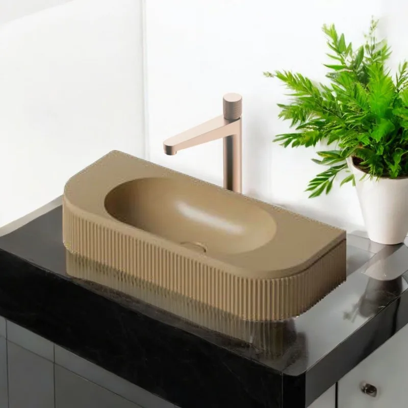 Z9805 Solid Surface Countertop Basin