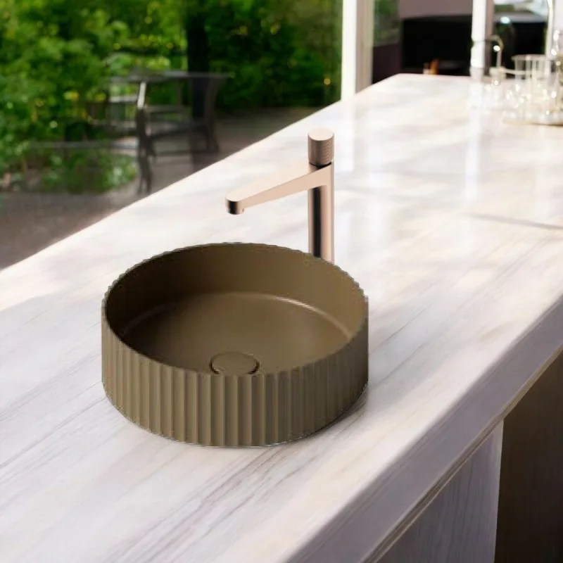 Z9812 Solid Surface Countertop Basin