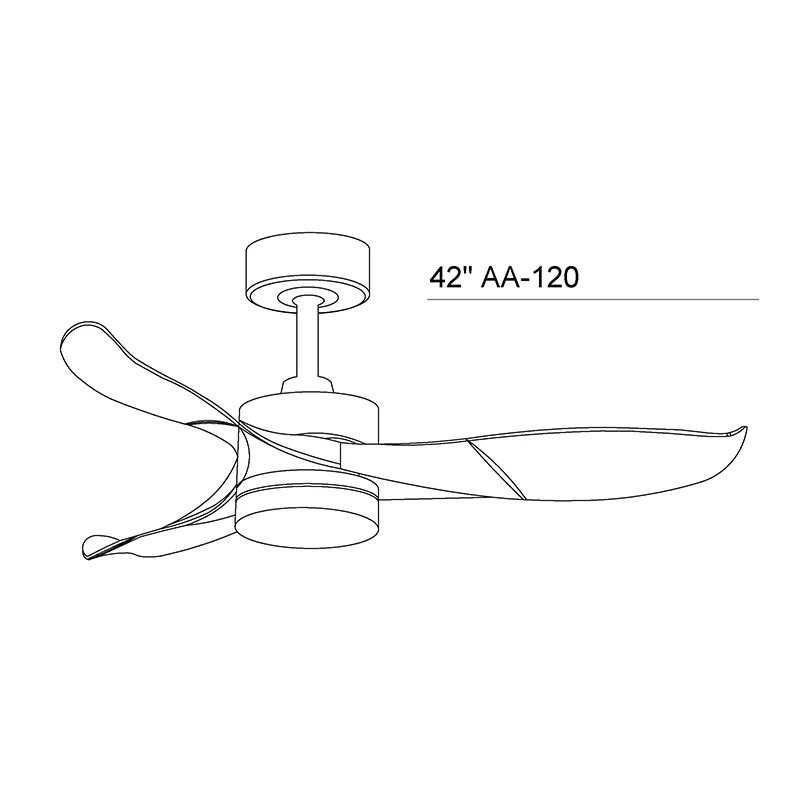 Aeroair AA-120 Ceiling Fan (Matt White)