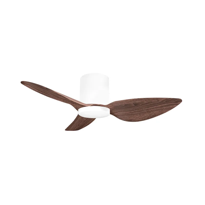 Alaska Easpen 38"/50" DC Ceiling Fan (White Dark Wood)