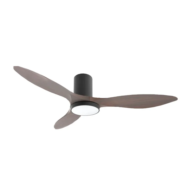 Alaska EBEY DC Ceiling Fan (Black Casing, Black Wood Blade)
