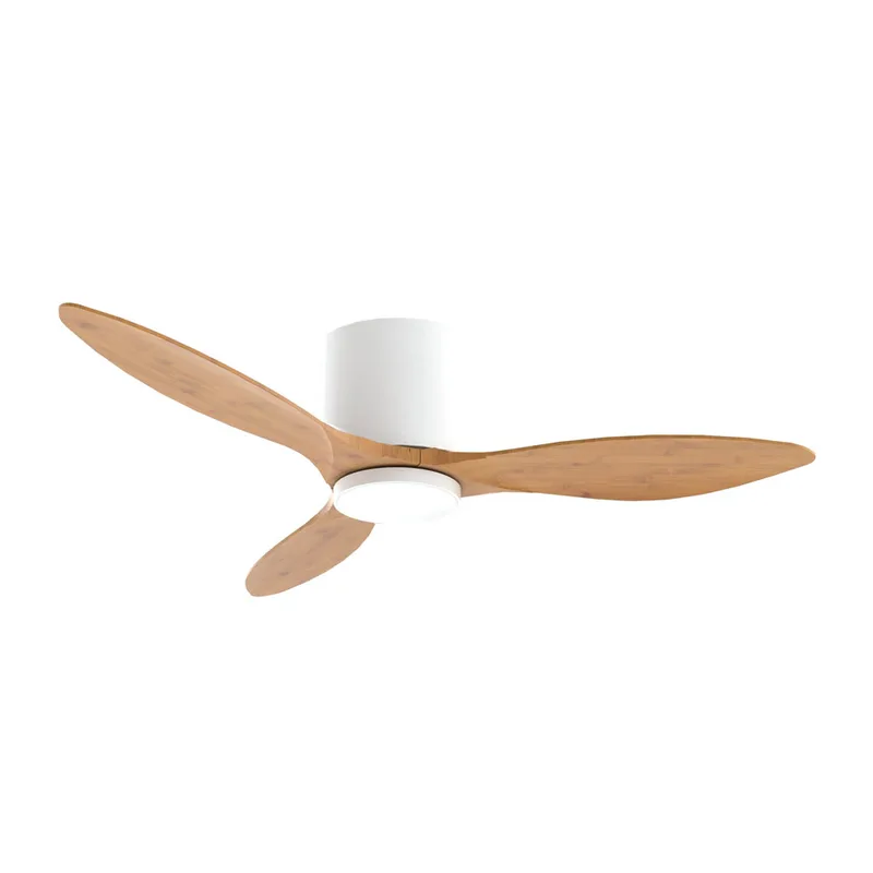 Alaska EBEY DC Ceiling Fan (White Casing, Parquet Wood Blade)