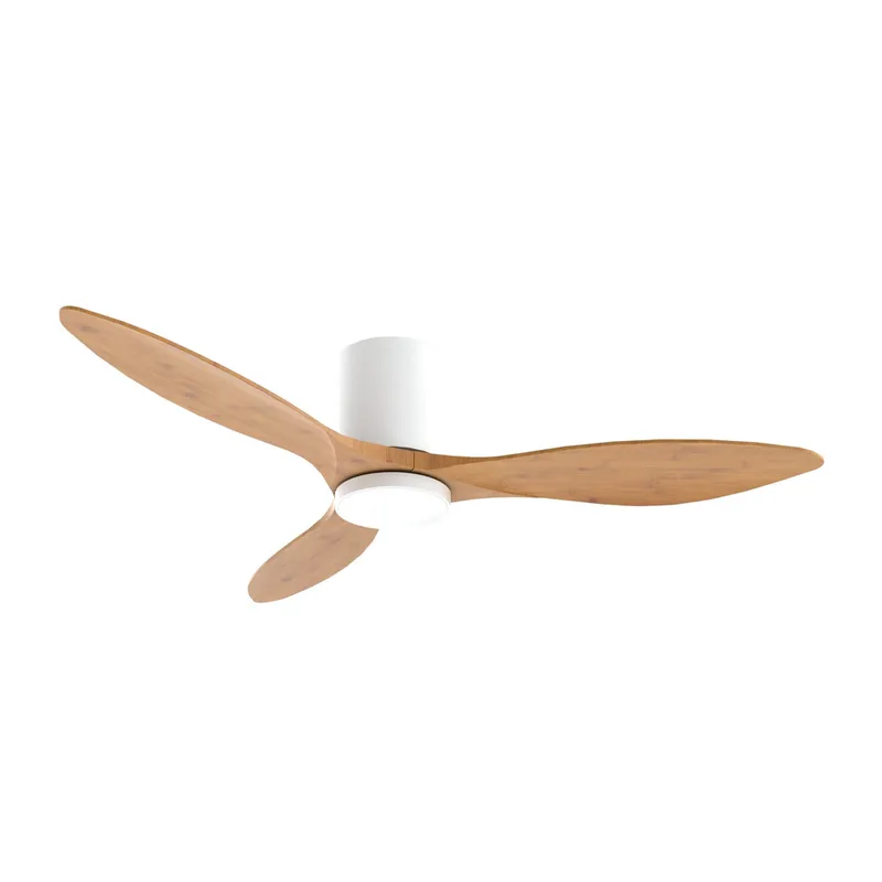 Alaska EBEY DC Ceiling Fan (White Casing, Parquet Wood Blade)