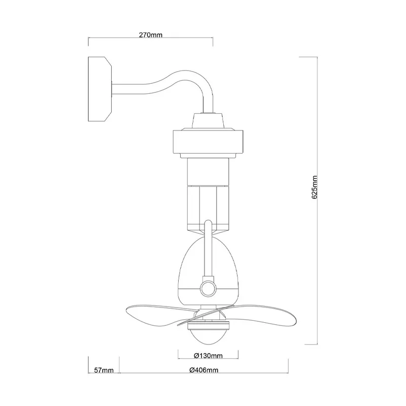 Co-Fan Zeno 16" DC Fan (Space Grey)
