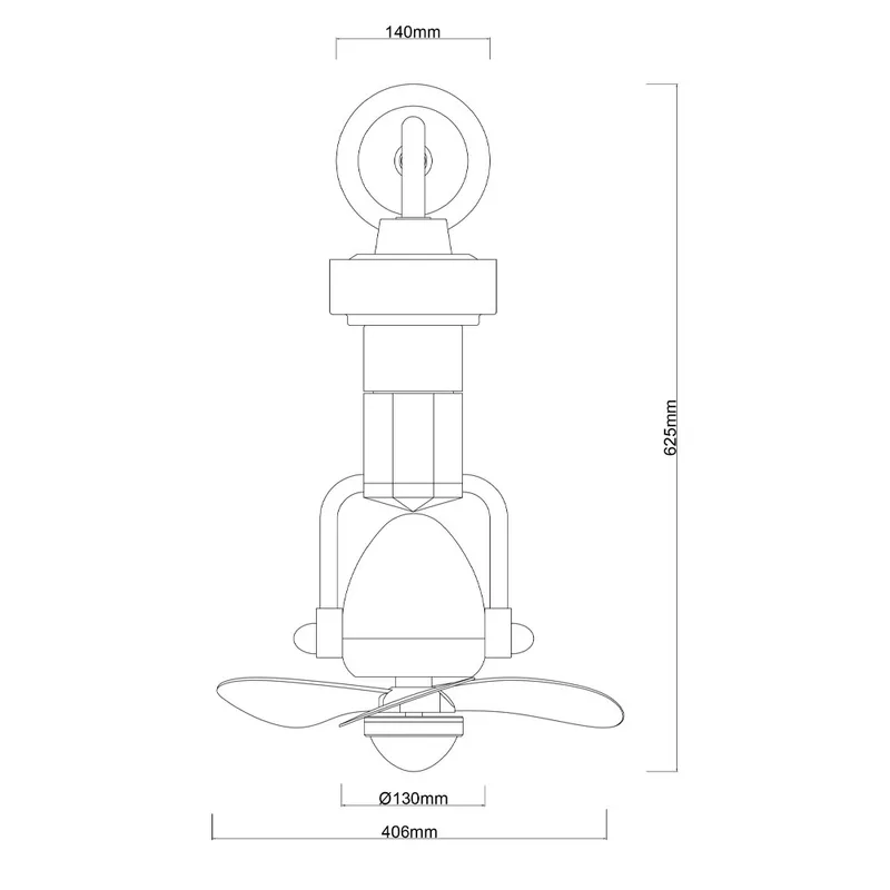 Co-Fan Zeno 16" DC Fan (Space Grey)