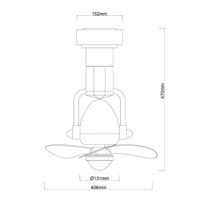 Co-Fan Zeno 16" DC Fan (Space Grey)