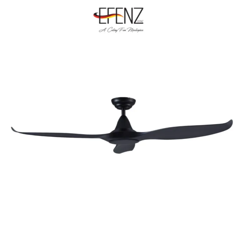 Efenz Tiffany Ceiling Fan (Black)