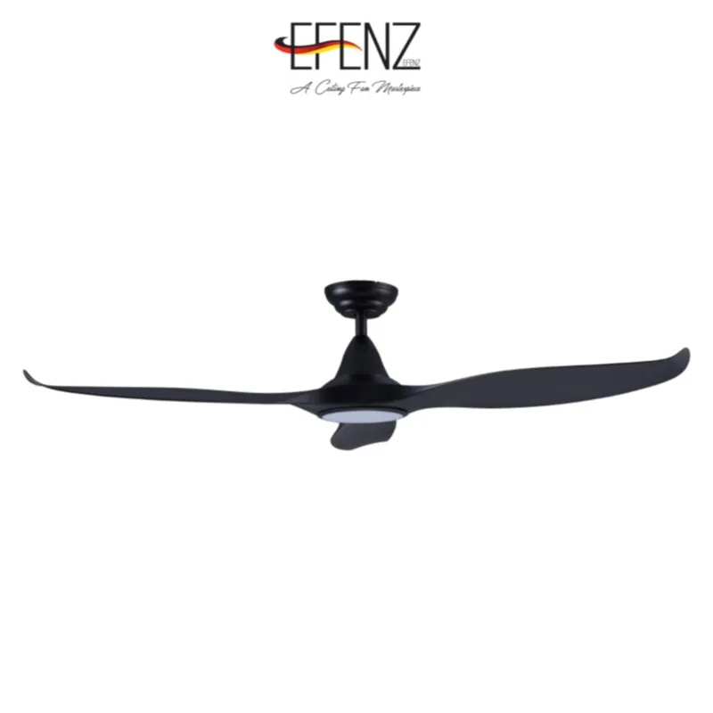 Efenz Tiffany Ceiling Fan (Black)