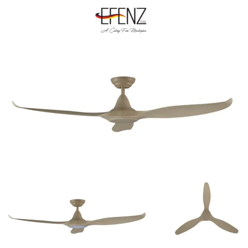 Efenz Tiffany Ceiling Fan (Maple Wood)