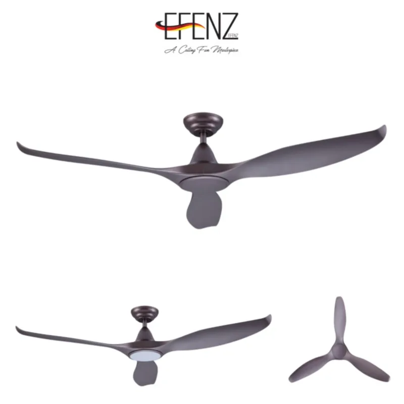 Efenz Tiffany Ceiling Fan (Midnight Titanium)