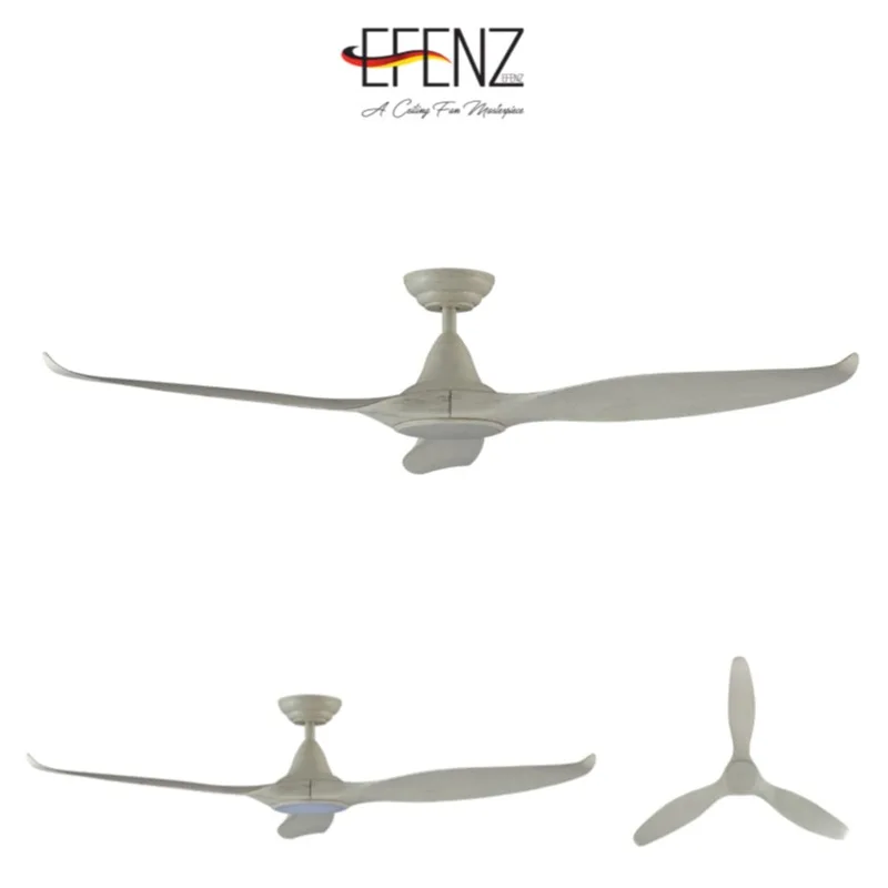Efenz Tiffany Ceiling Fan (Natural Pine)