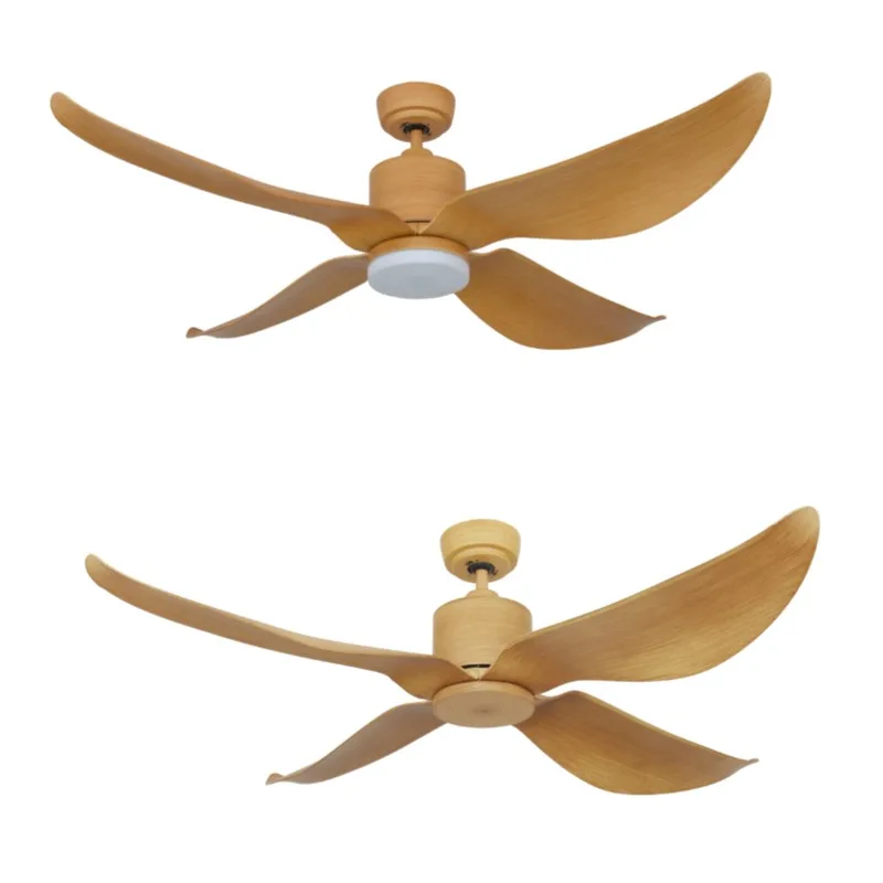 Fanztec FT-TWS-1 Ceiling Fan (Pinewood, 4 Blades)