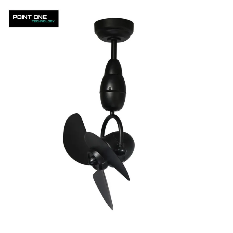 Point One Pzero Z-63 Corner Fan (Carbon Black)