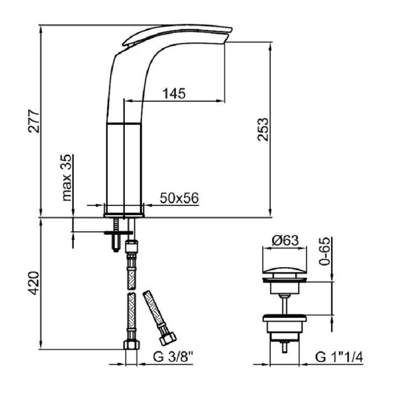 Tall Basin Mixer (AI832201)