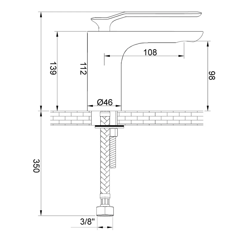 Arino Basin Mixer (T9718)