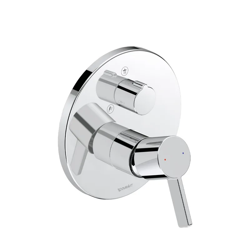 Duravit D-Neo Concealed Bath & Shower Mixer (421-0012-010) Chrome