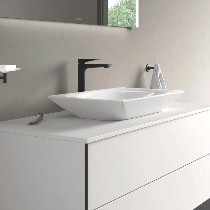 Duravit Tulum Tall Basin Mixer (104-0002-046, Matt Black)