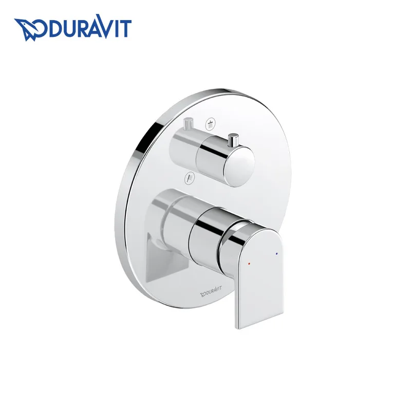 Duravit Tulum Concealed Bath & Shower Mixer (421-0012-010, Chrome)