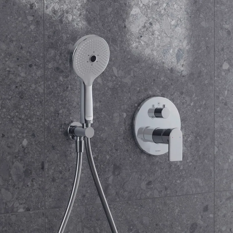 Duravit Tulum Concealed Bath & Shower Mixer (421-0012-010, Chrome)