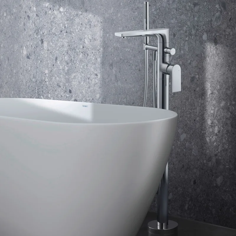 Duravit Tulum Freestanding Bath Mixer (525-0000-010, Chrome)
