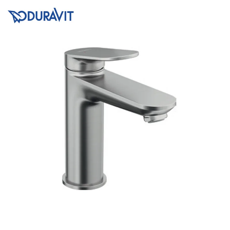 Duravit Wave Basin Mixer (102-0002-A70, Brushed Stainless Steel)
