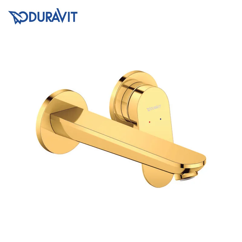 Duravit Wave Concealed Basin Mixer (107-0004-A34, Polished Gold)