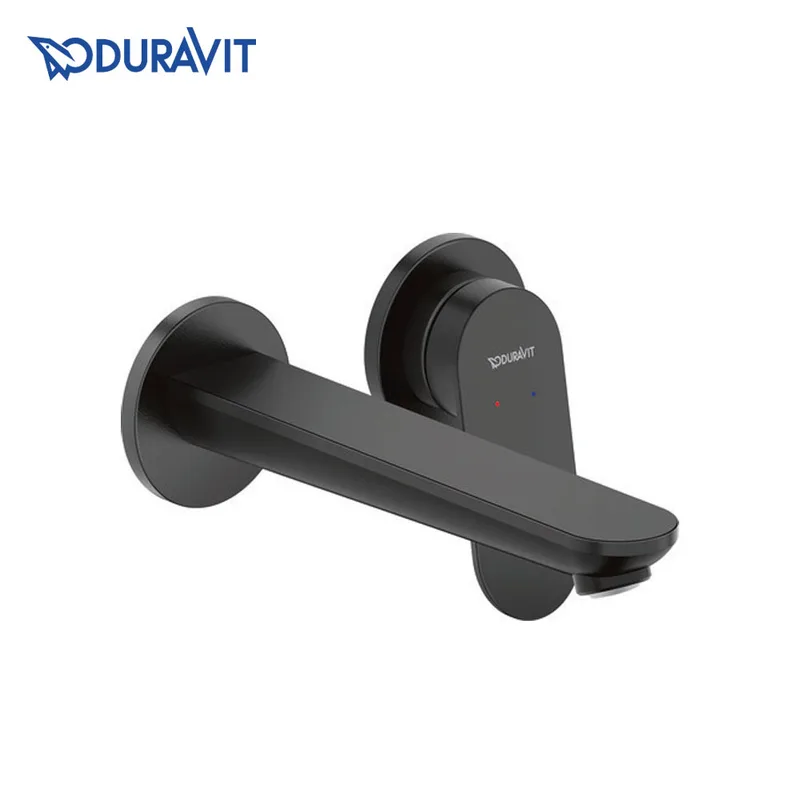 Duravit Wave Concealed Basin Mixer (107-0004-A46, Matt Black)