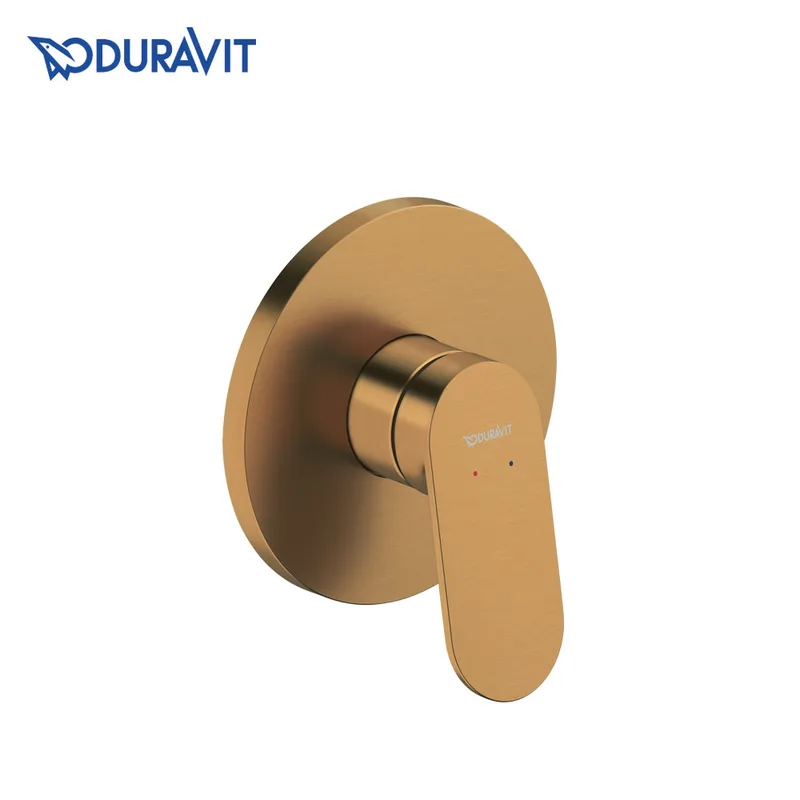 Duravit Wave Concealed Shower Mixer (421-0005-A04, Brushed Bronze)
