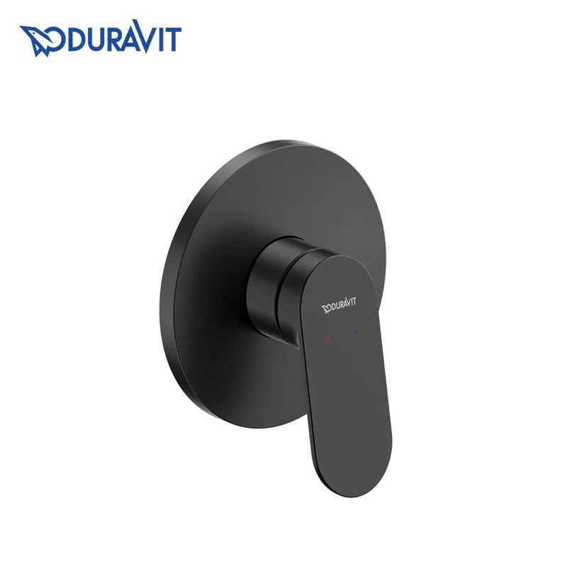 Duravit Wave Concealed Shower Mixer (421-0005-A46, Matt Black)