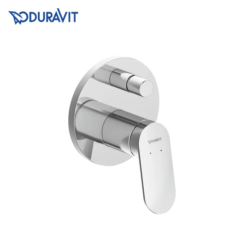 Duravit Wave Concealed Bath & Shower Mixer (421-0006-A10, Chrome)