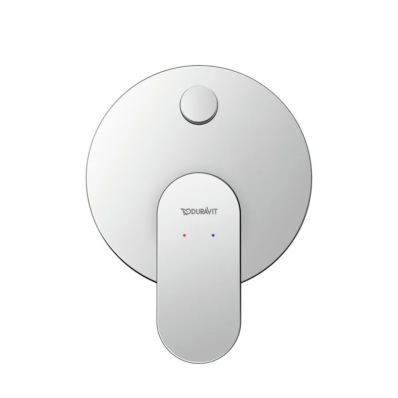 Duravit Wave Concealed Bath & Shower Mixer (421-0006-A10, Chrome)