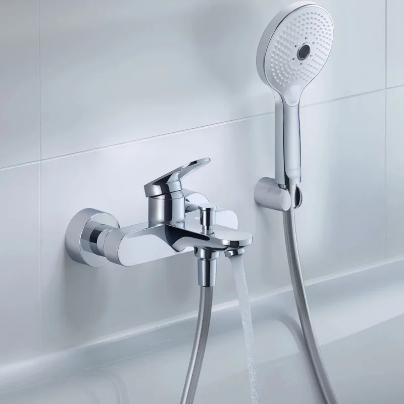 Duravit Wave Bath & Shower Mixer (523-0000-A10, Chrome)