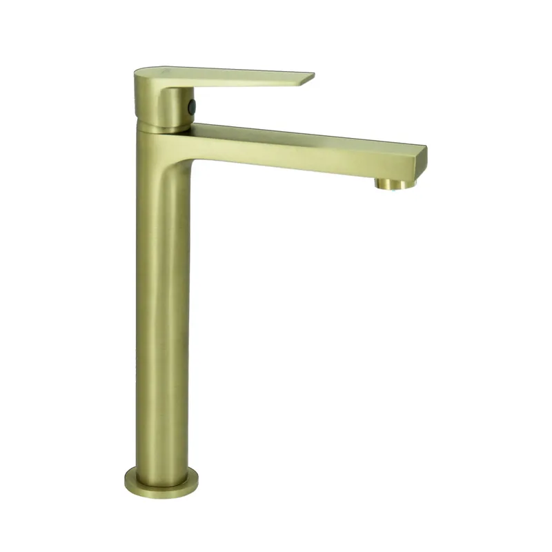 Fidelis Tall Basin Cold Tap (FT-66A2C-HBG, Brushed Gold)