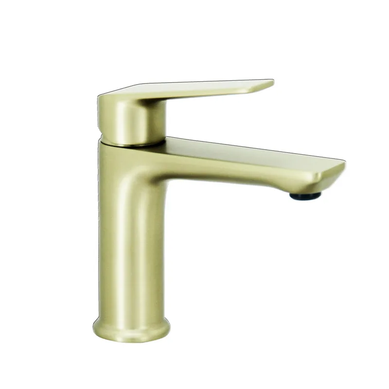 Fidelis Basin Mixer (FT-69A1-HBG, Brushed Gold)