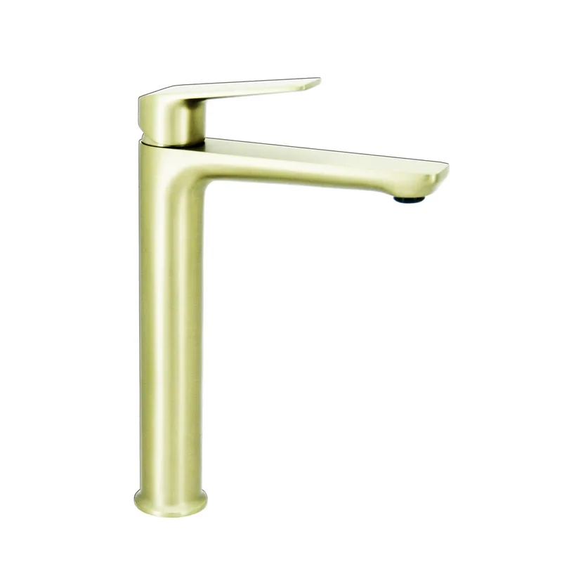 Fidelis Pico Tall Basin Mixer (FT-69A2-HBG, Brushed Gold)