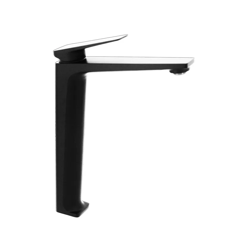 Fidelis Picantte Tall Basin Mixer (FT-8092-BK, Black)