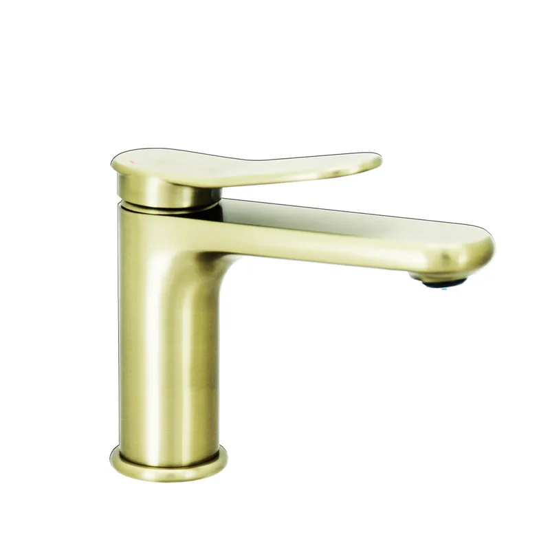 Fidelis Basin Mixer (FT-7101-HBG, Brushed Gold)
